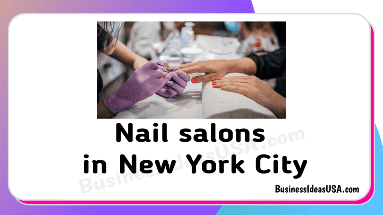 Nail salons in new york city new york NYC