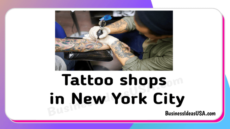 Tattoo shops in new york city new york NYC
