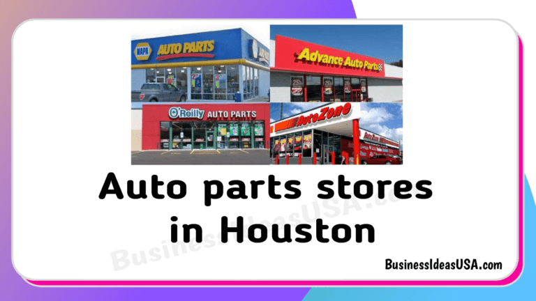 Auto parts stores in Houston Texas tx