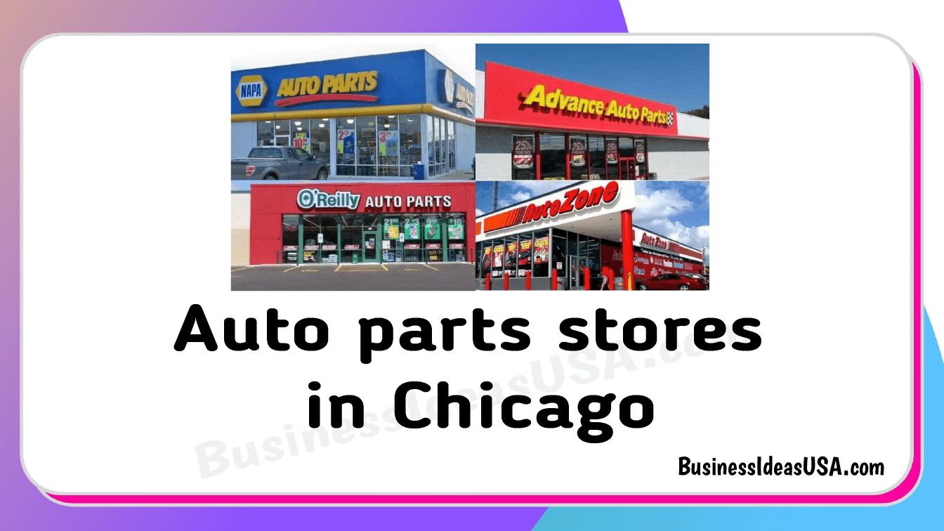 Auto parts stores in Chicago illinois il
