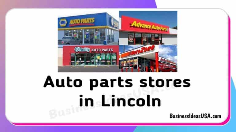 Auto parts stores in Lincoln Nebraska ne