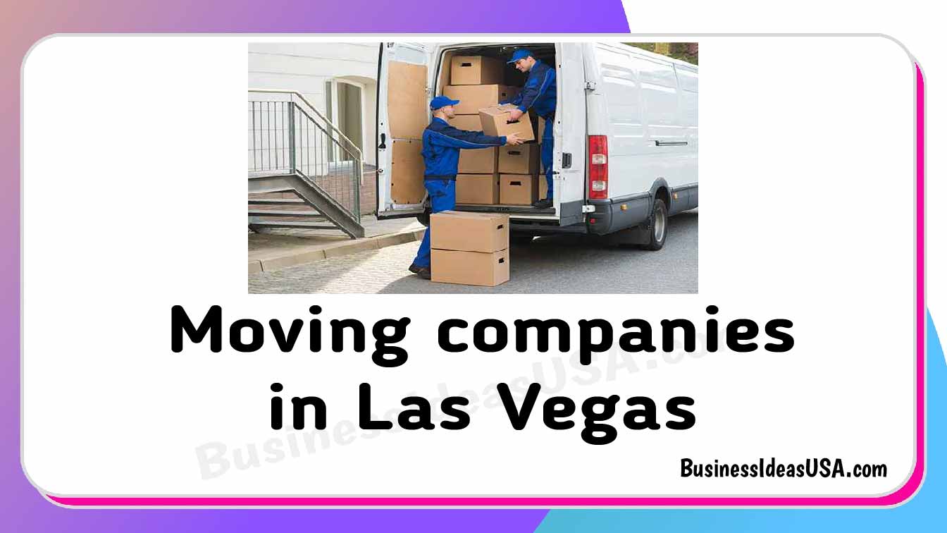 Moving companies in Las Vegas Nevada nv